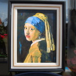 Mädchen mit Perlohrring (nach Vermeer) 30x40